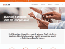 Tablet Screenshot of hub-scan.com